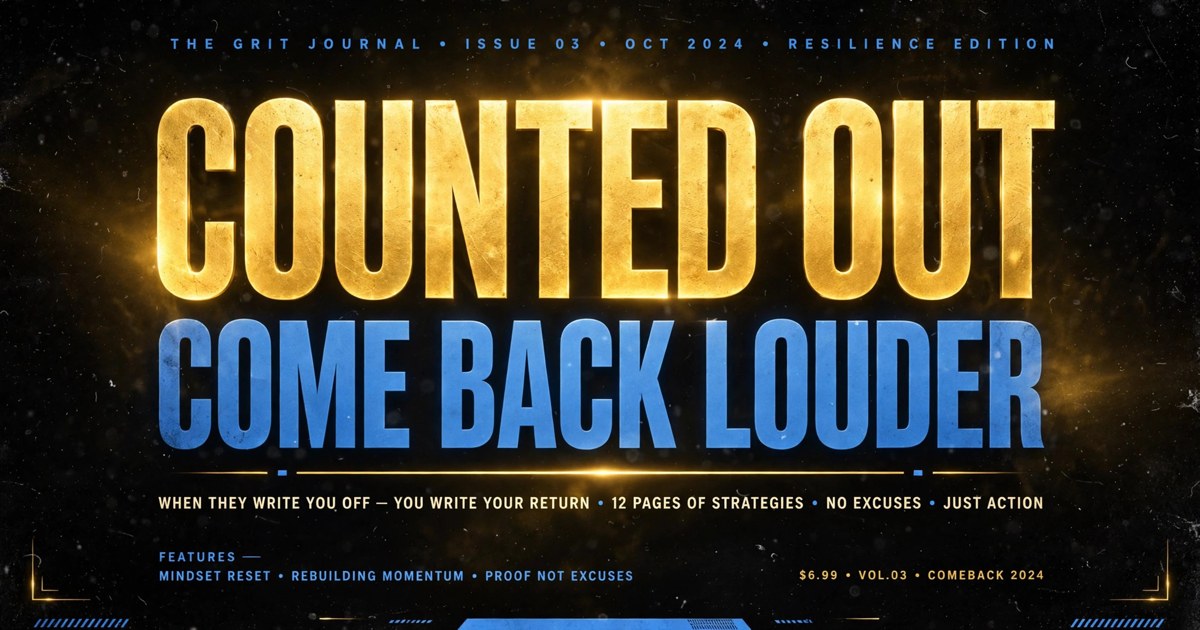 Counted Out Artists Come Back Louder