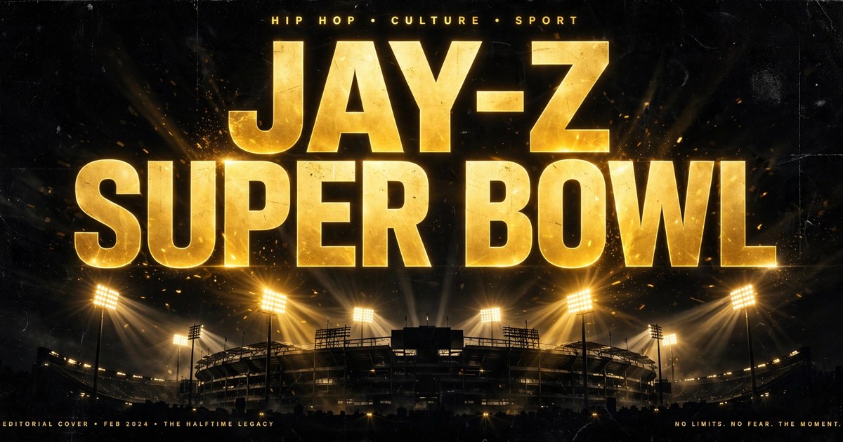 Jay-Z Takes Super Bowl Halftime Stage
