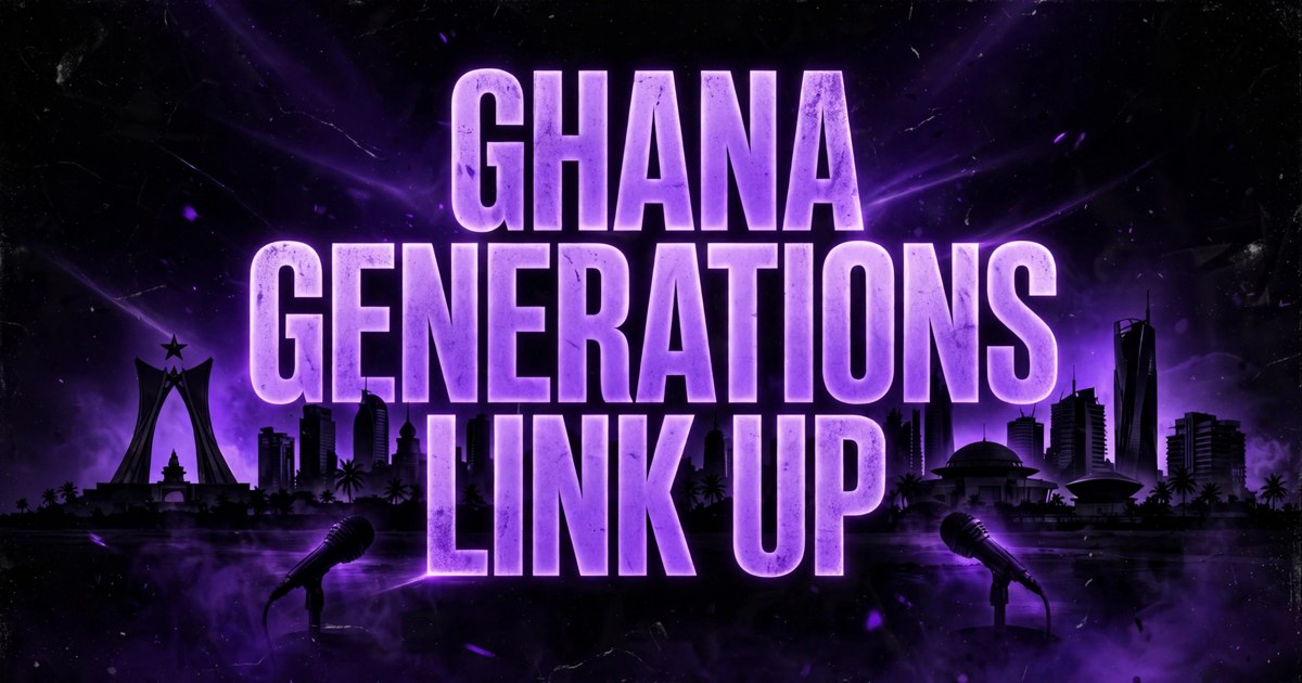 Manifest and Black Sherif Link Ghana Generations